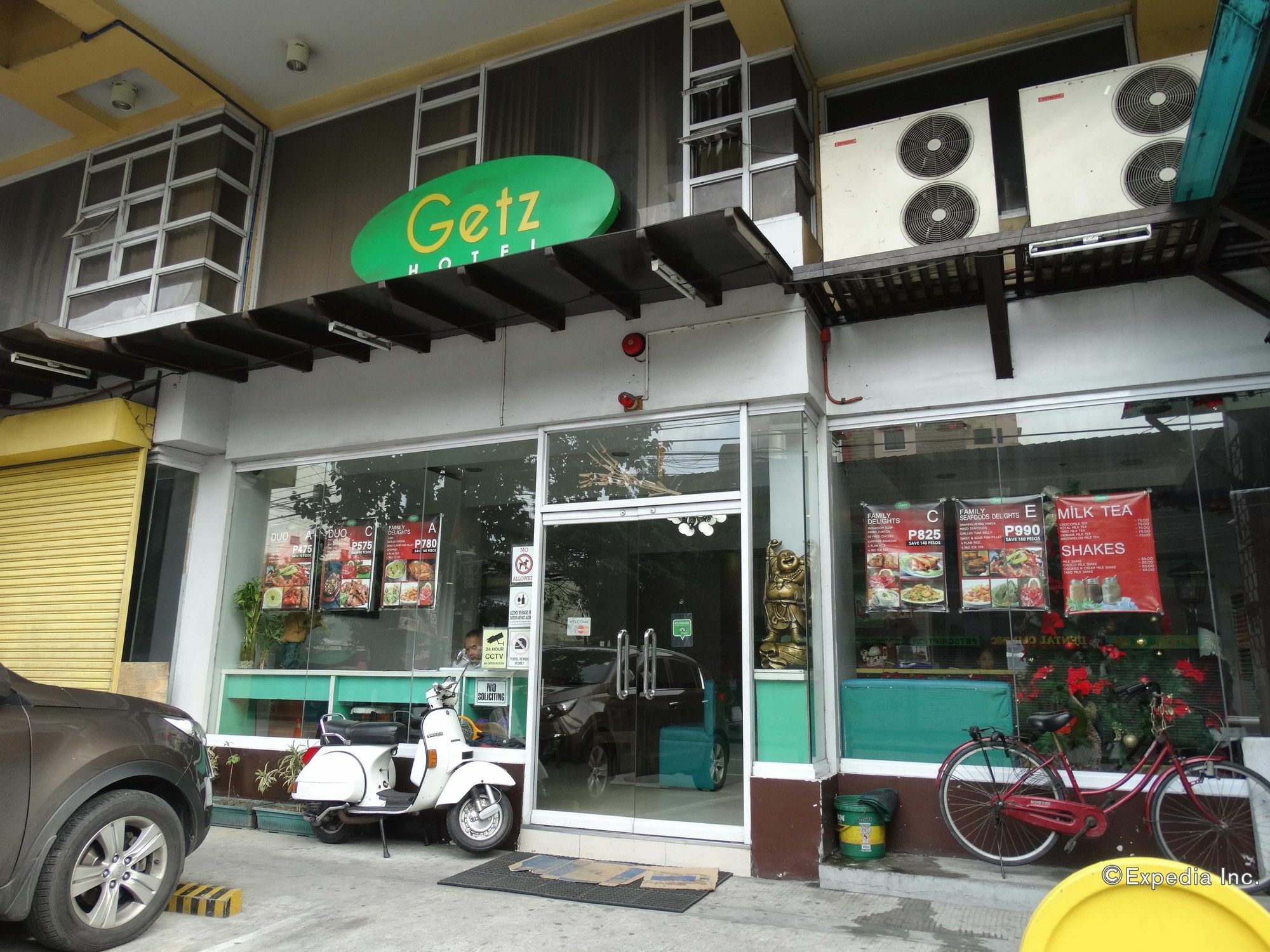 Getz Hotel Manila Bagian luar foto